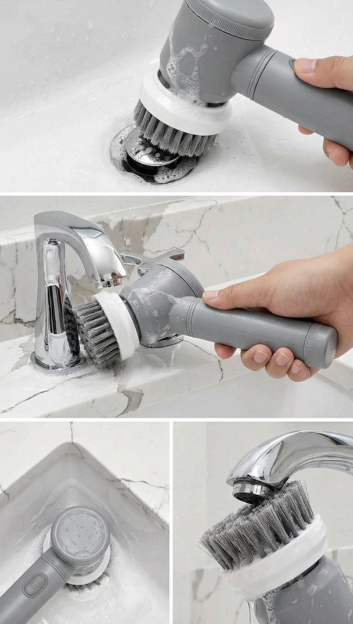 Nuvoria™ Cordless Electric Spin Scrubber