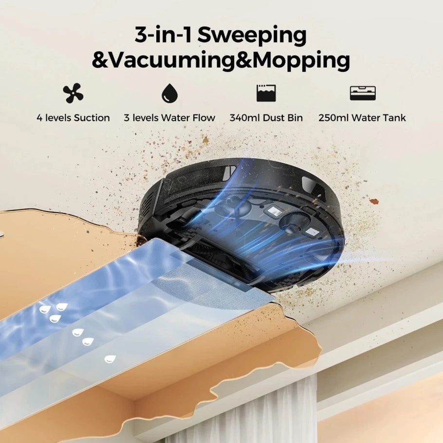 Nuvoria™ Robot Vacuum Cleaner and Mop
