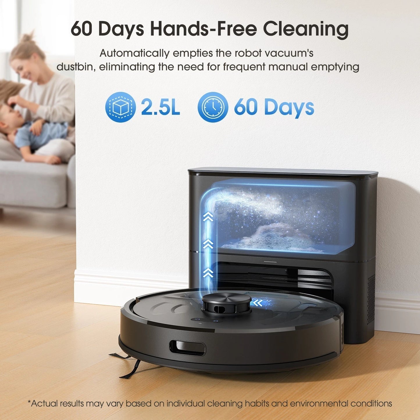 Nuvoria™ Robot Vacuum Cleaner and Mop